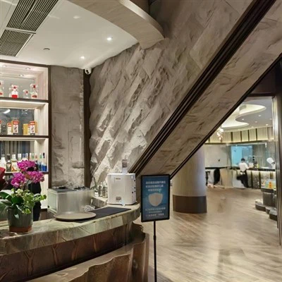 לוח קיר דקורטיבי מאבן פטריות